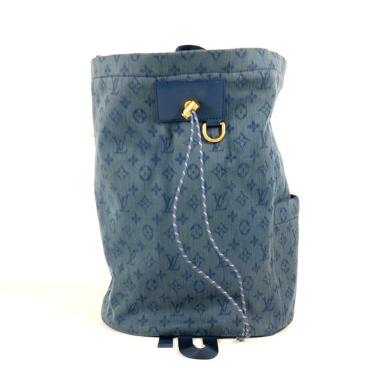 Louis Vuitton Monogram Canvas Blue Backpacks