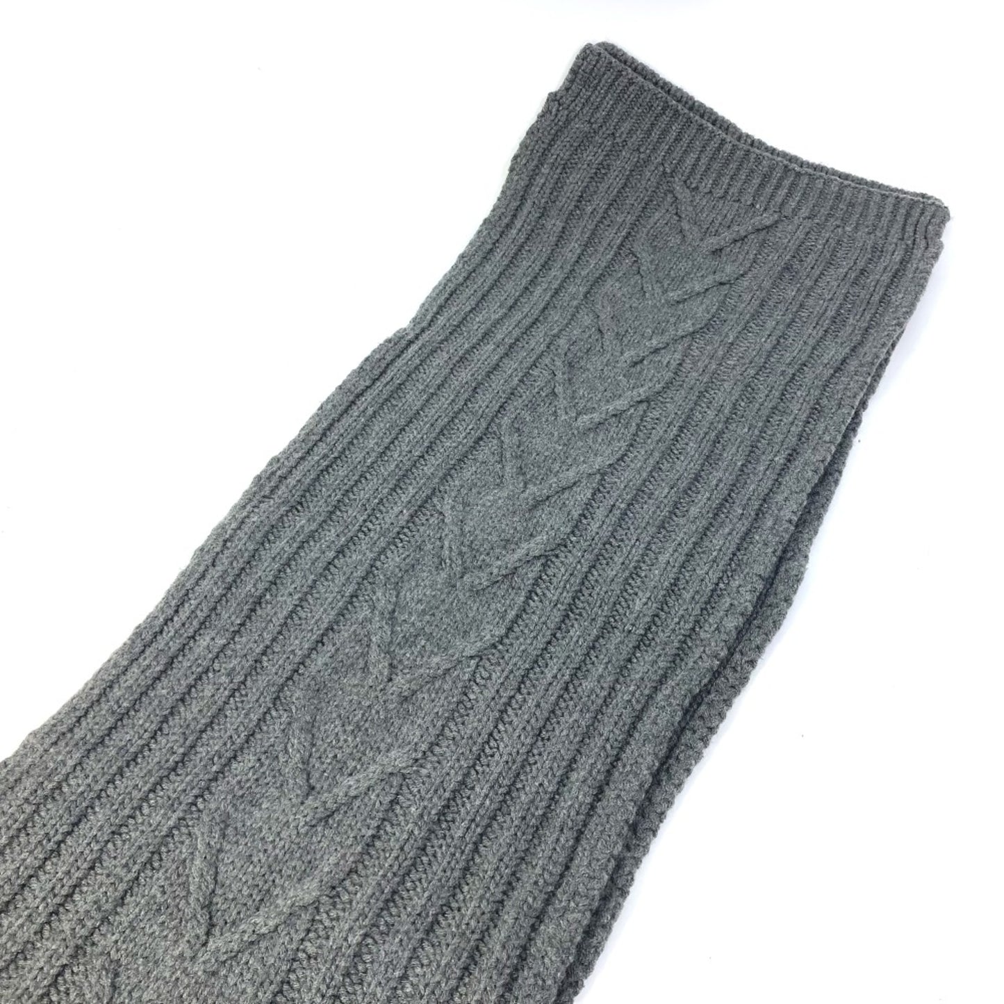 Louis Vuitton Wool Gray Scarves