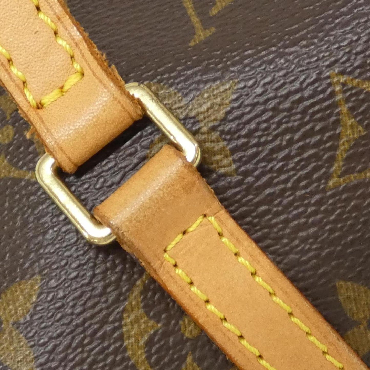 Louis Vuitton Coated Canvas Brown Handbags
