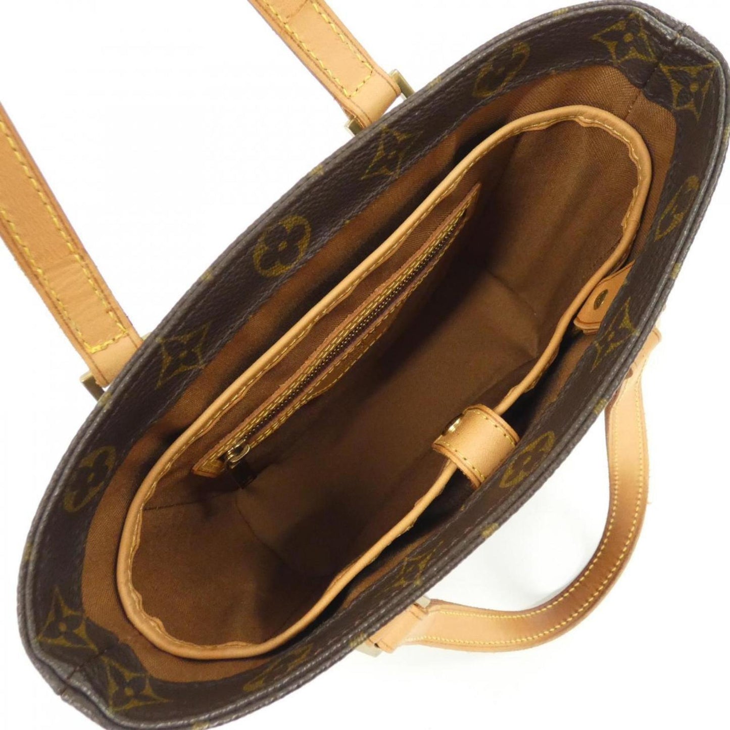 Louis Vuitton Coated Canvas Brown Handbags