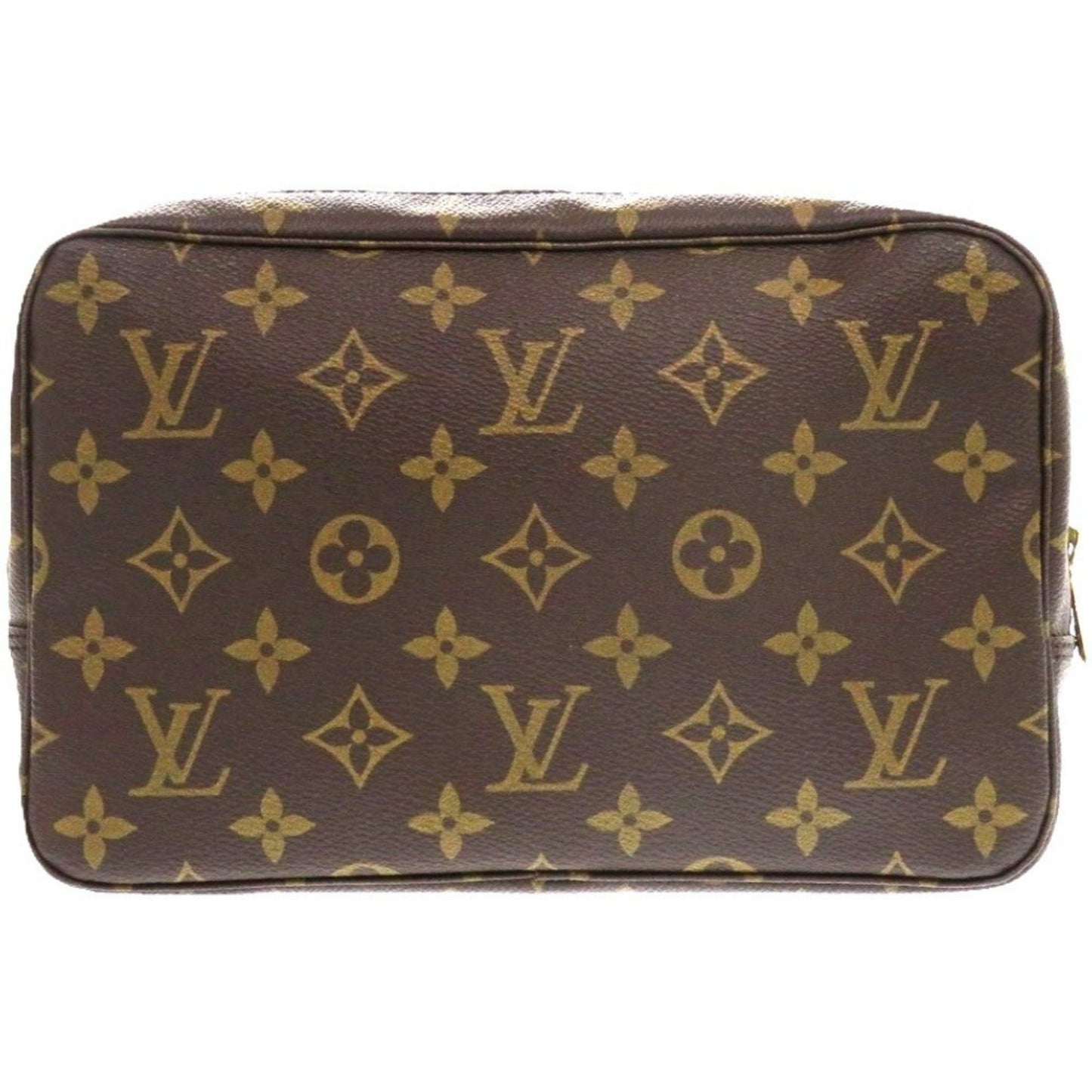 Louis Vuitton Monogram Canvas Brown Clutch Bags