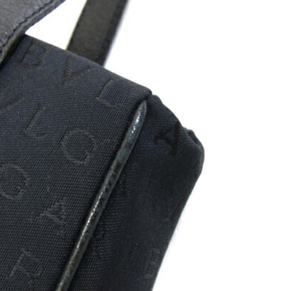 Bvlgari Canvas Black Handbags