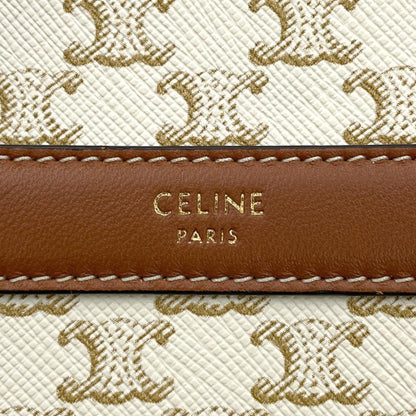 Celine Pvc White Shoulder Bags