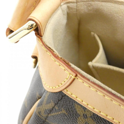 Louis Vuitton Coated Canvas Brown Shoulder Bags