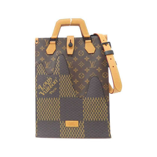 Louis Vuitton Coated Canvas Brown Handbags