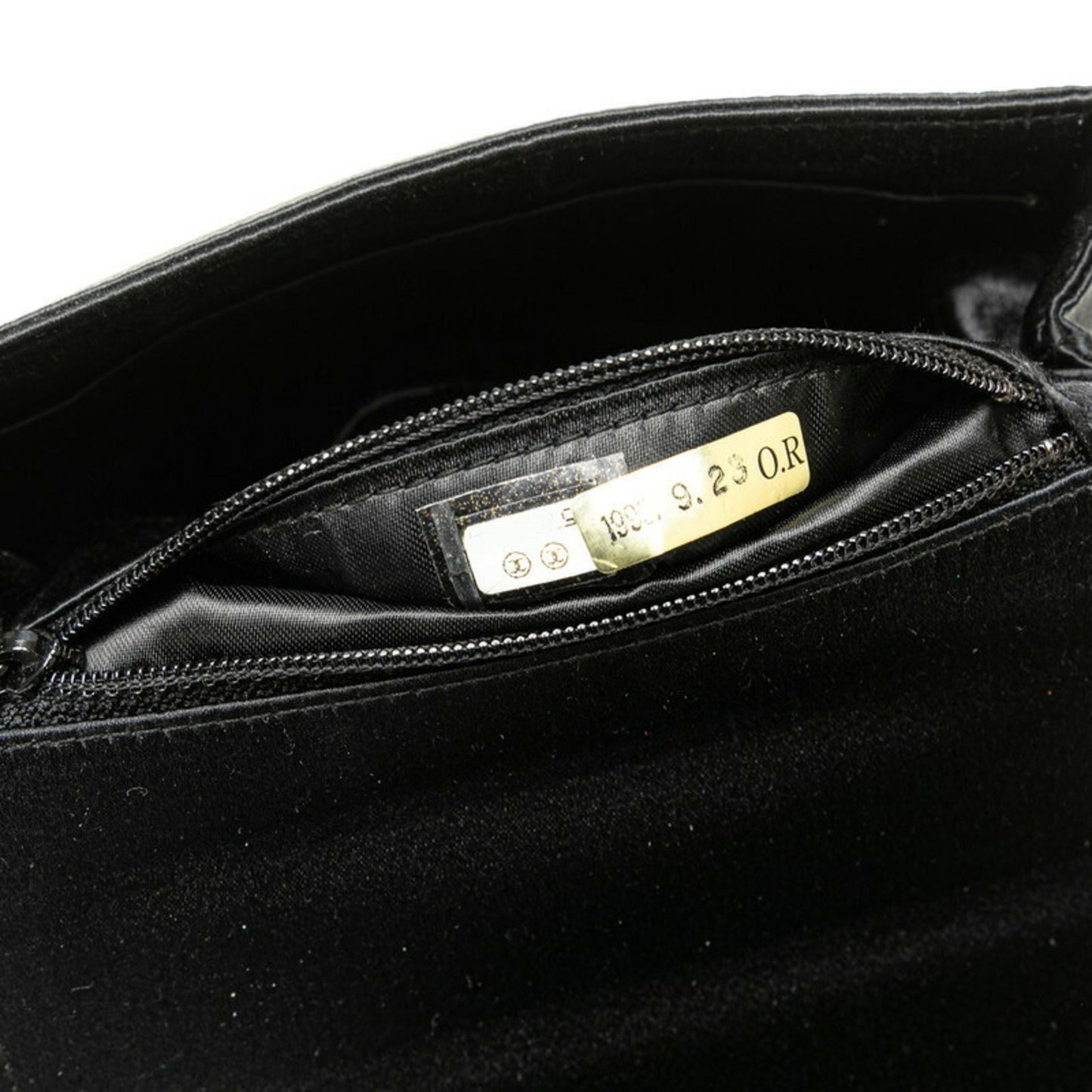 Chanel Satin Black Shoulder Bags