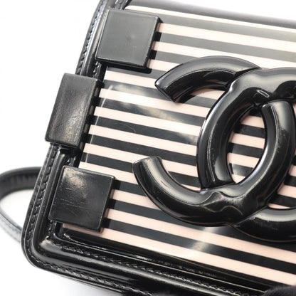 Chanel Patent Black Shoulder Bags