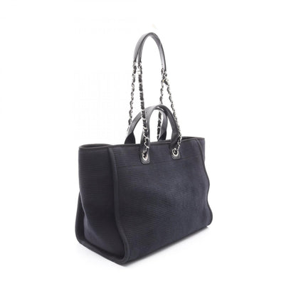 Chanel Canvas Black Tote Bags
