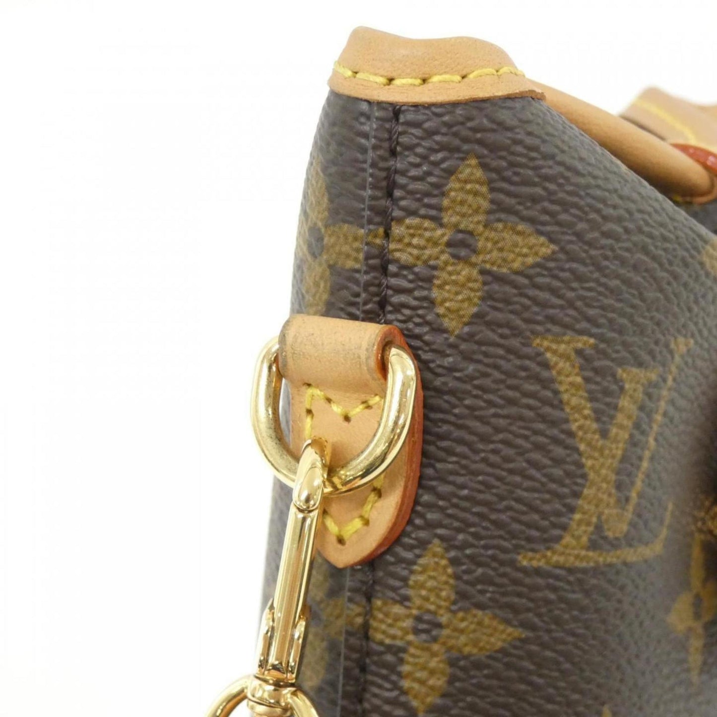 Louis Vuitton Coated Canvas Brown Small Bags