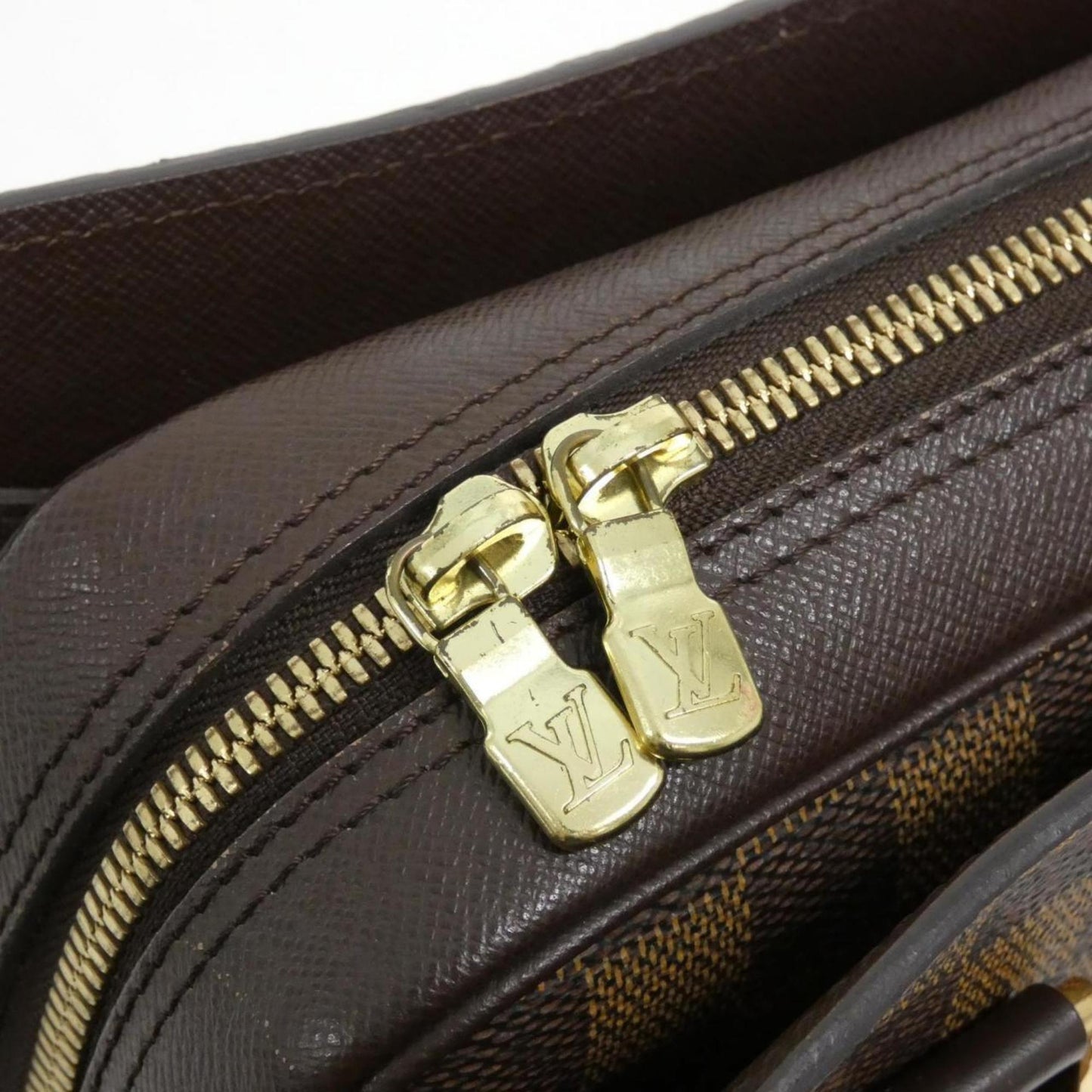 Louis Vuitton Coated Canvas Brown Handbags