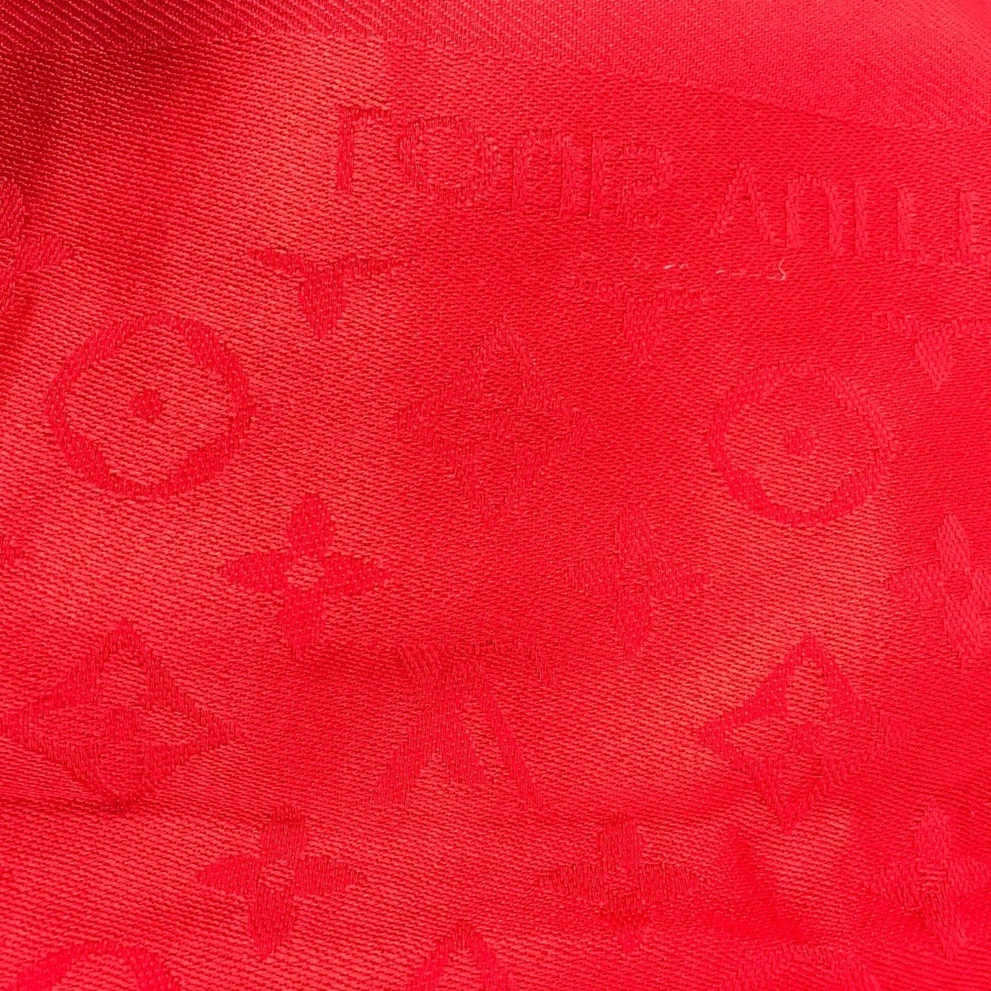 Louis Vuitton Wool Red Scarves