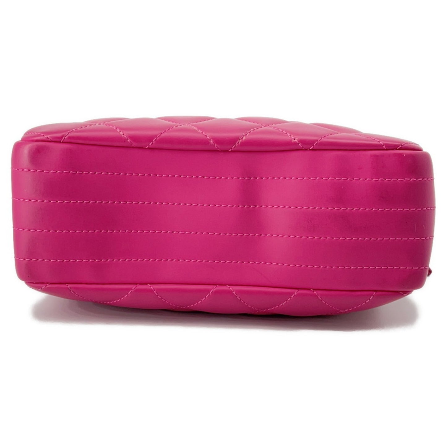 Chanel Faux Leather Pink Shoulder Bags