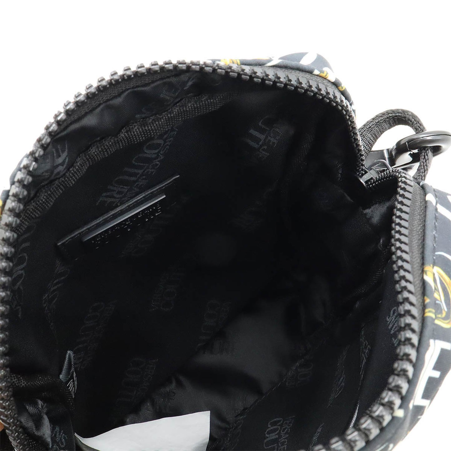 Versace Nylon Black Shoulder Bags