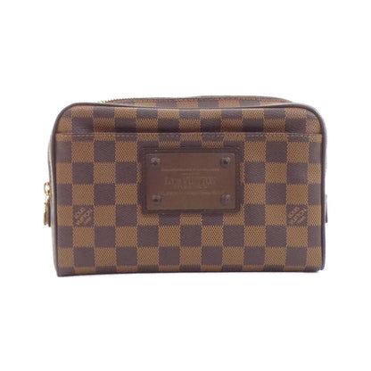 Louis Vuitton Coated Canvas Brown Shoulder Bags