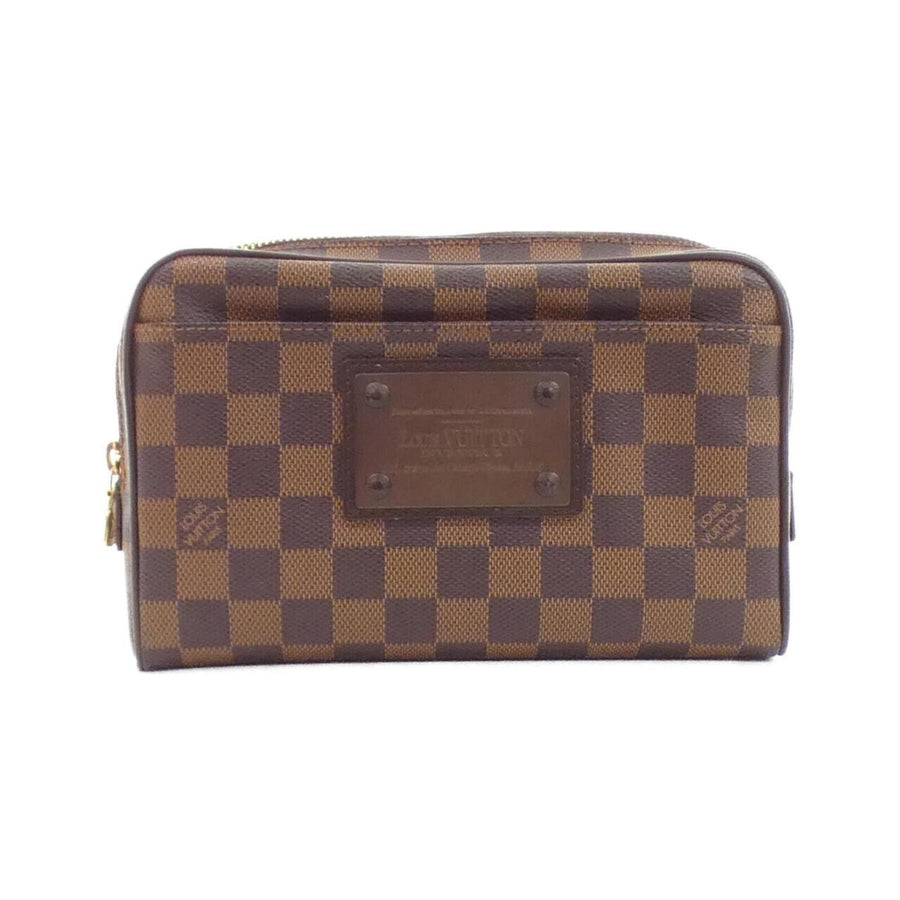 Louis Vuitton Coated Canvas Brown Shoulder Bags