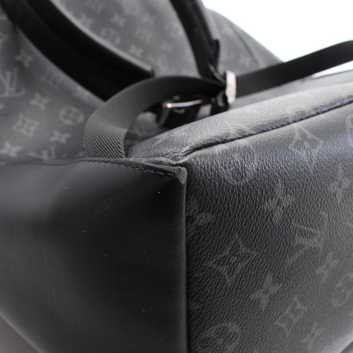 Louis Vuitton Coated Canvas Black Backpacks
