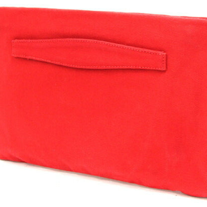 Prada Canvas Red Clutch Bags
