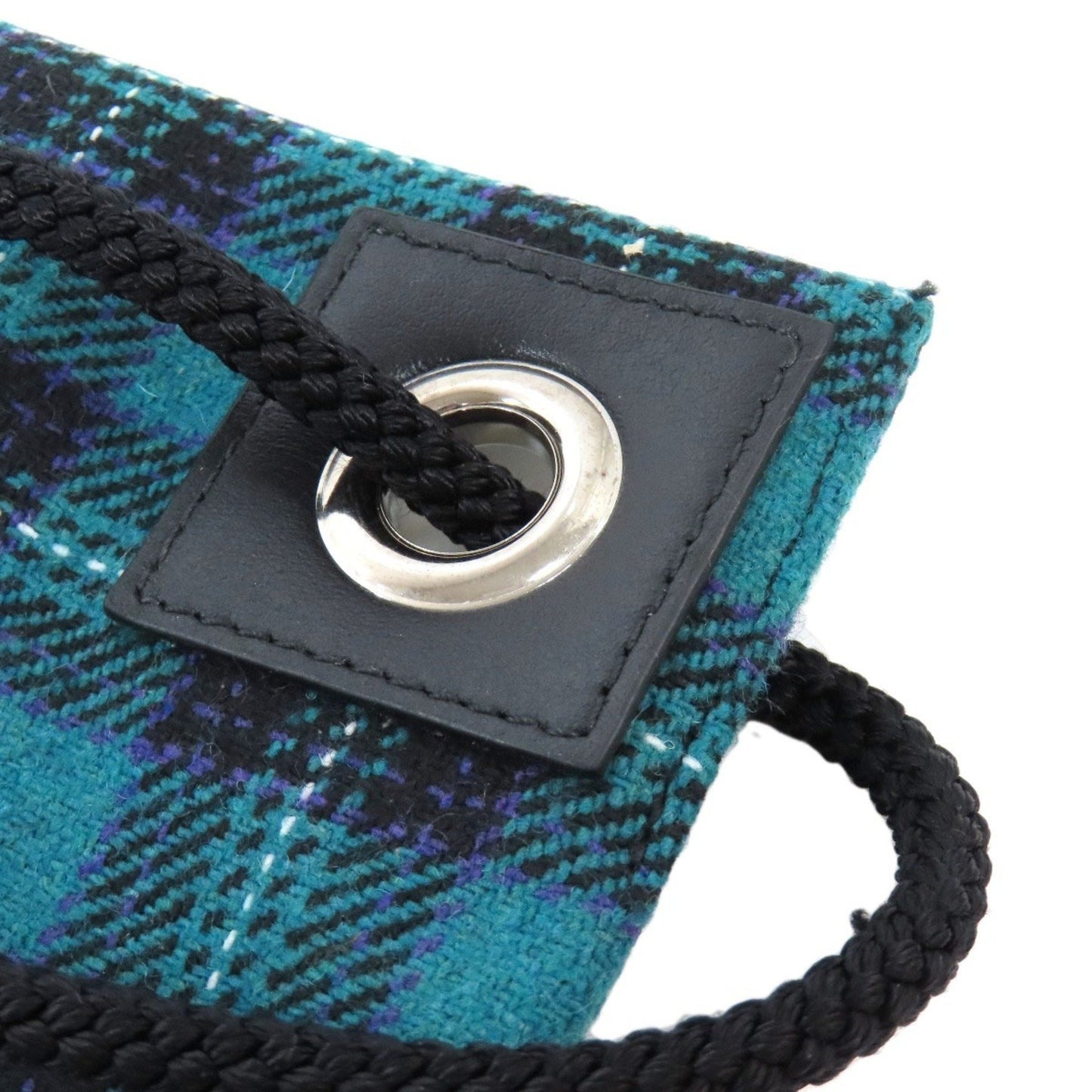Jimmy Choo Canvas Green Backpacks