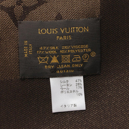Louis Vuitton Silk Brown Scarves