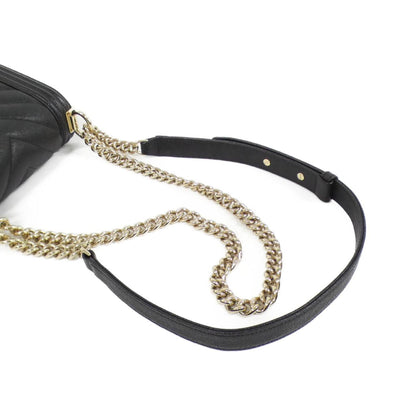 Chanel Calfskin Black Shoulder Bags