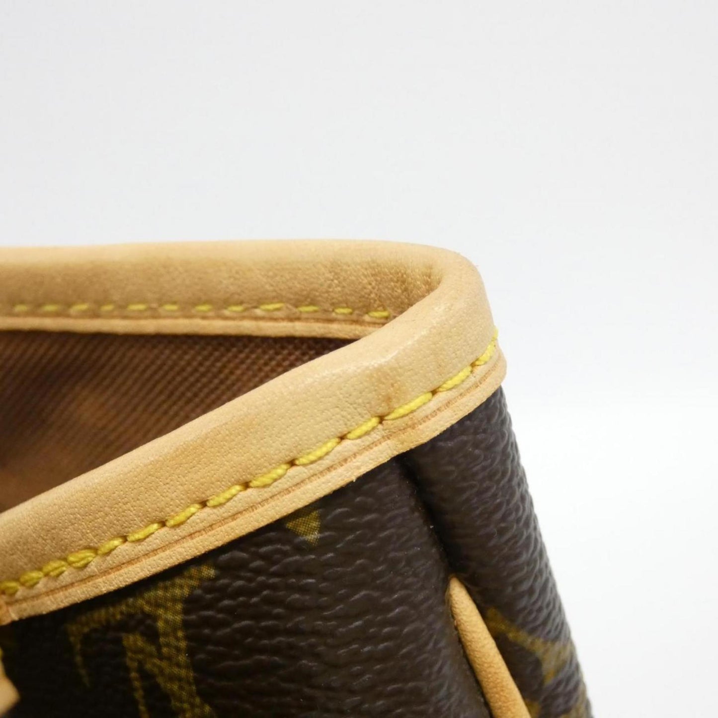 Louis Vuitton Coated Canvas Brown Handbags