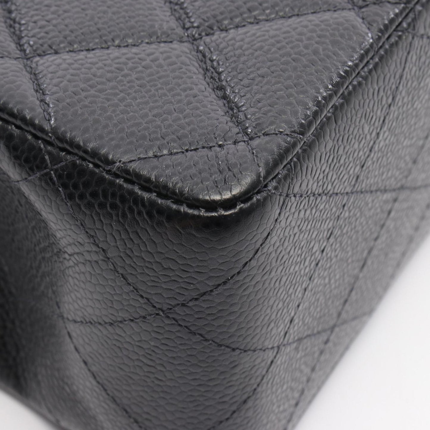 Chanel Calfskin Black Shoulder Bags