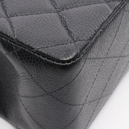 Chanel Calfskin Black Shoulder Bags