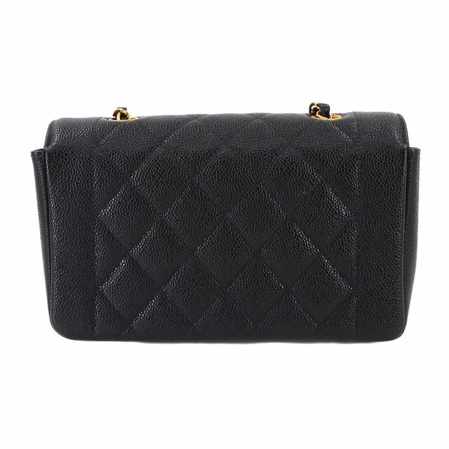 Chanel Calfskin Black Shoulder Bags