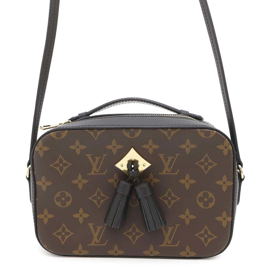 Louis Vuitton Monogram Canvas Black Shoulder Bags