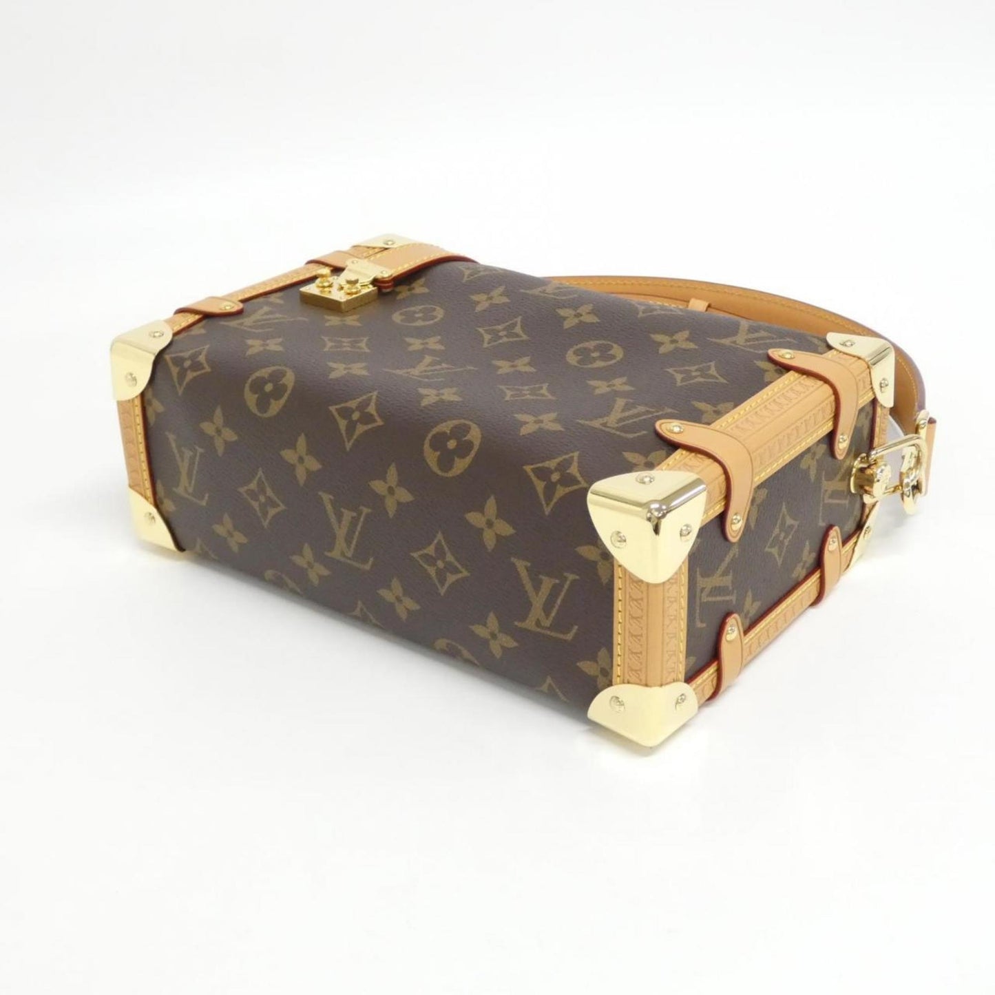 Louis Vuitton Coated Canvas Brown Shoulder Bags