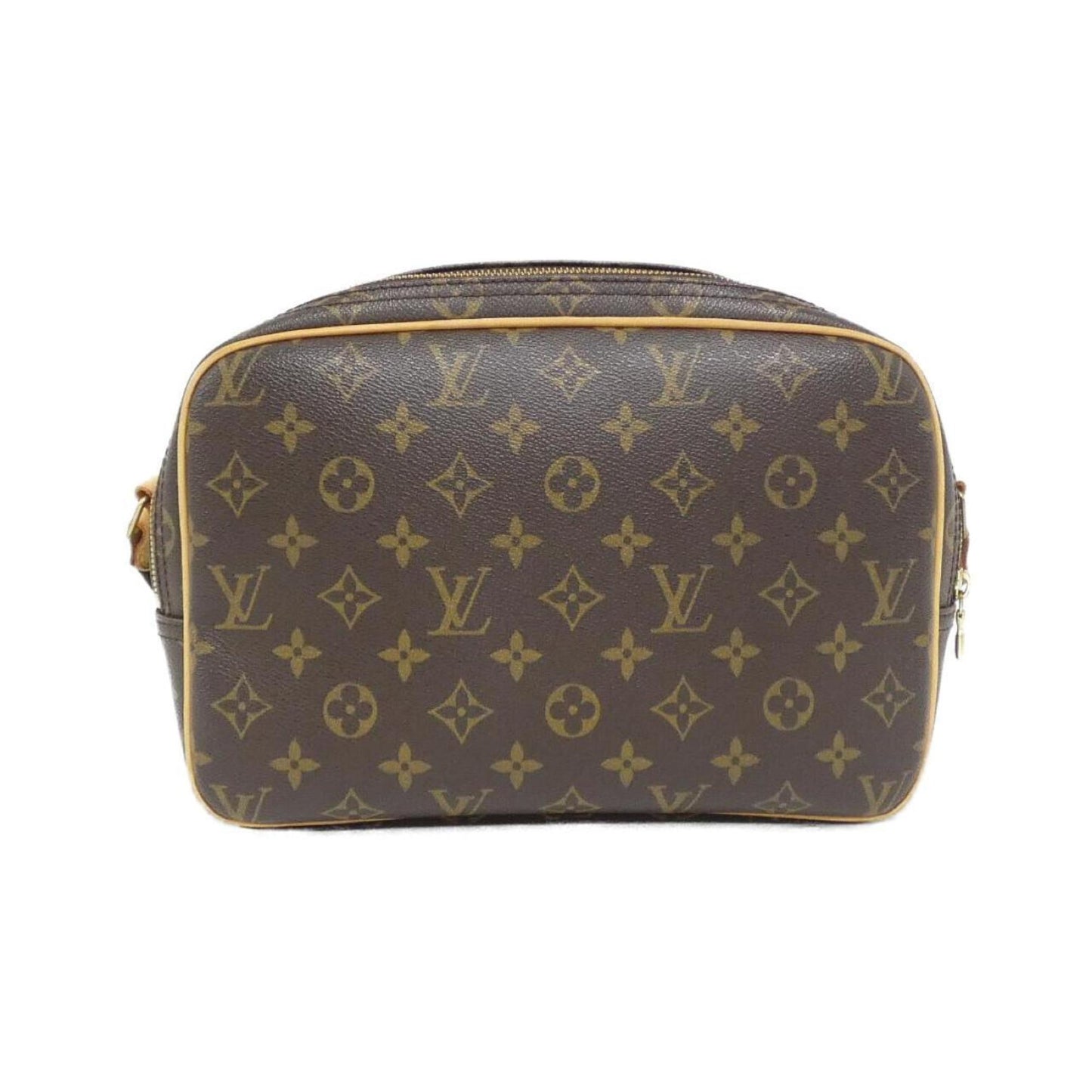 Louis Vuitton Coated Canvas Brown Shoulder Bags