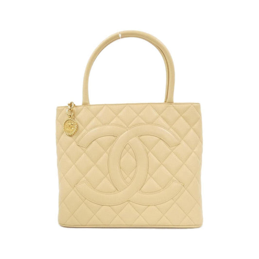 Chanel Calfskin Gray Handbags