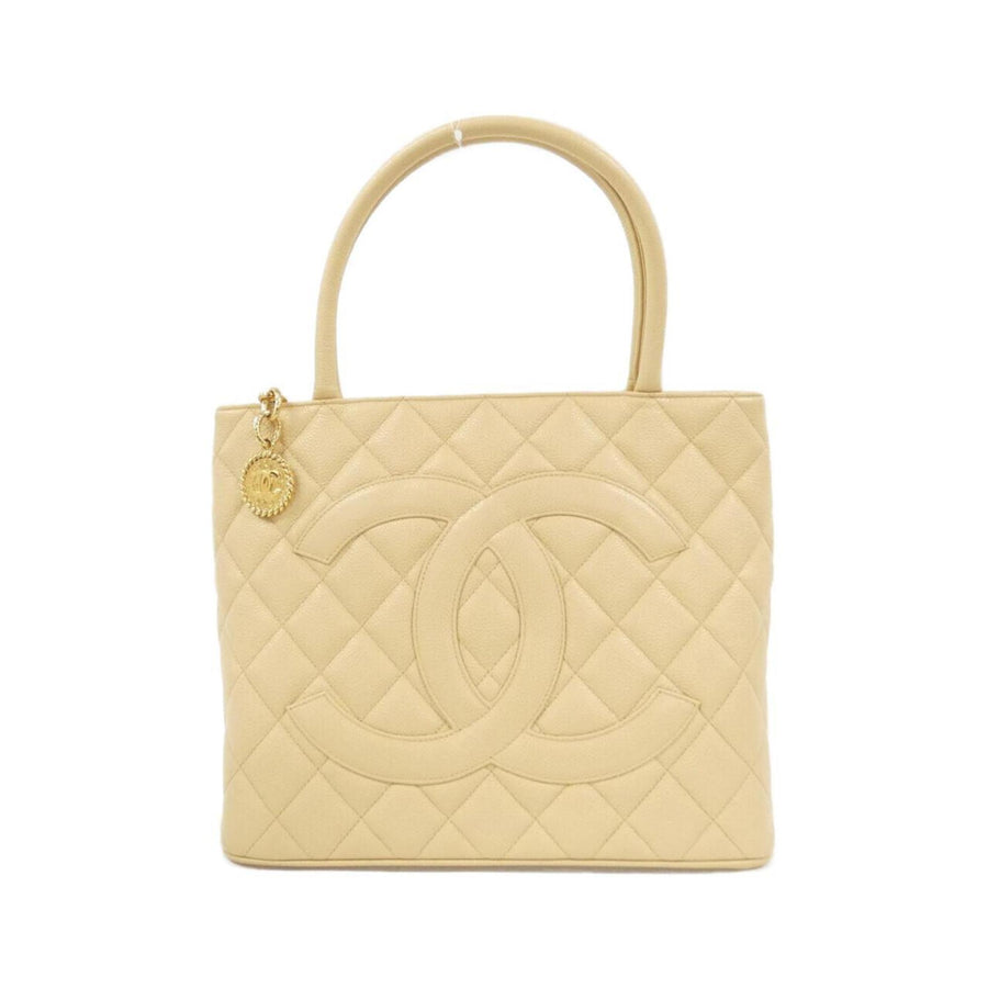 Chanel Calfskin Gray Handbags