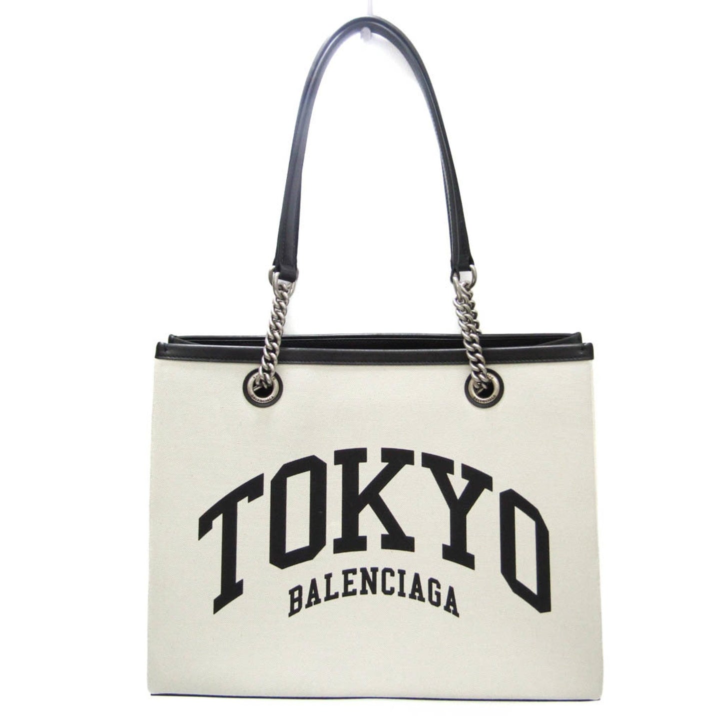 Balenciaga Canvas Black Tote Bags