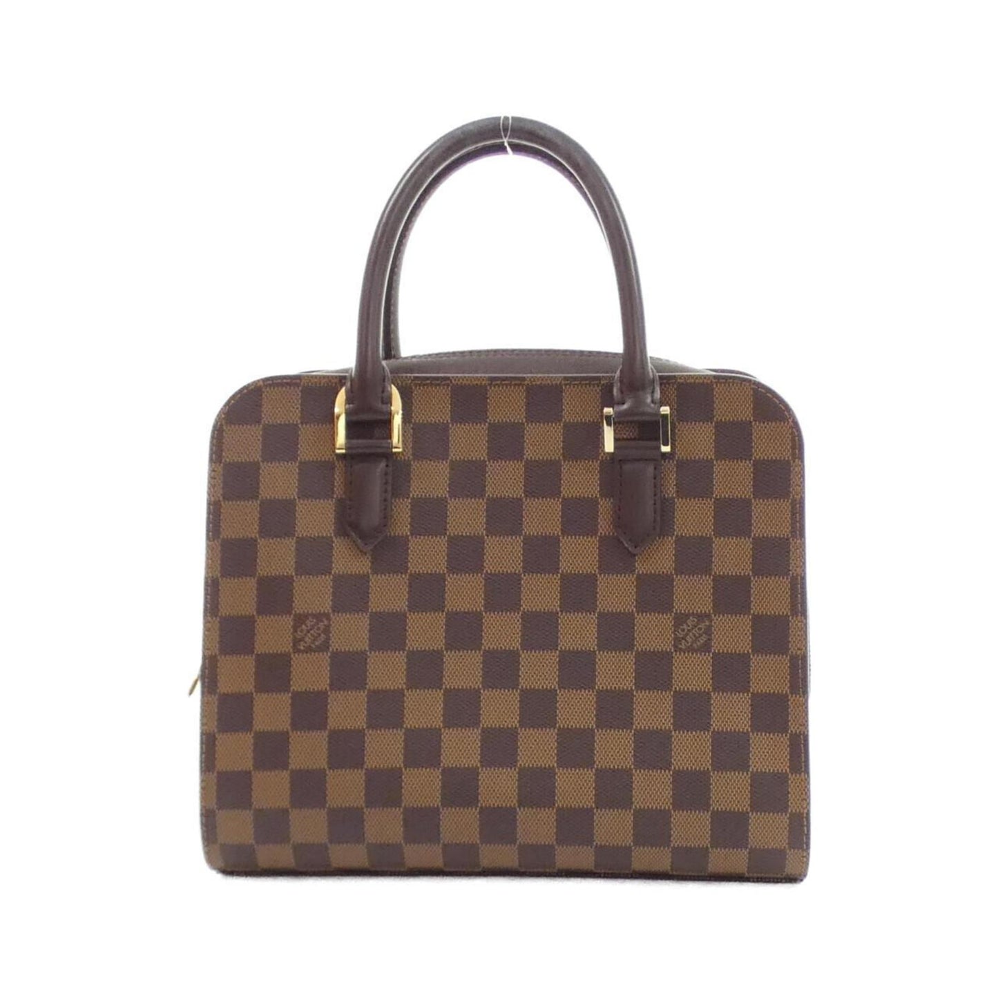 Louis Vuitton Coated Canvas Brown Handbags