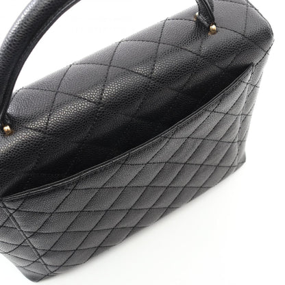 Chanel Calfskin Black Handbags