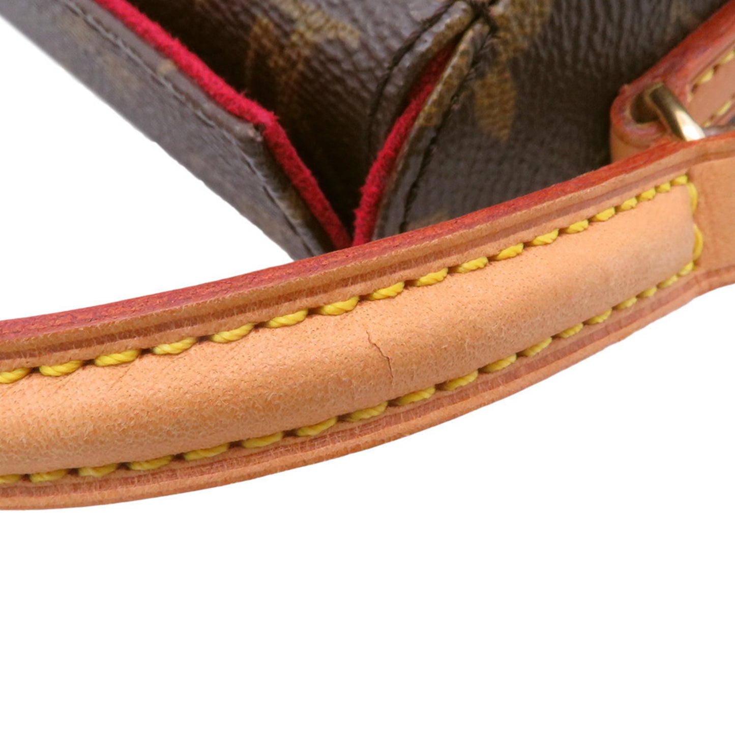 Louis Vuitton Monogram Canvas Red Handbags