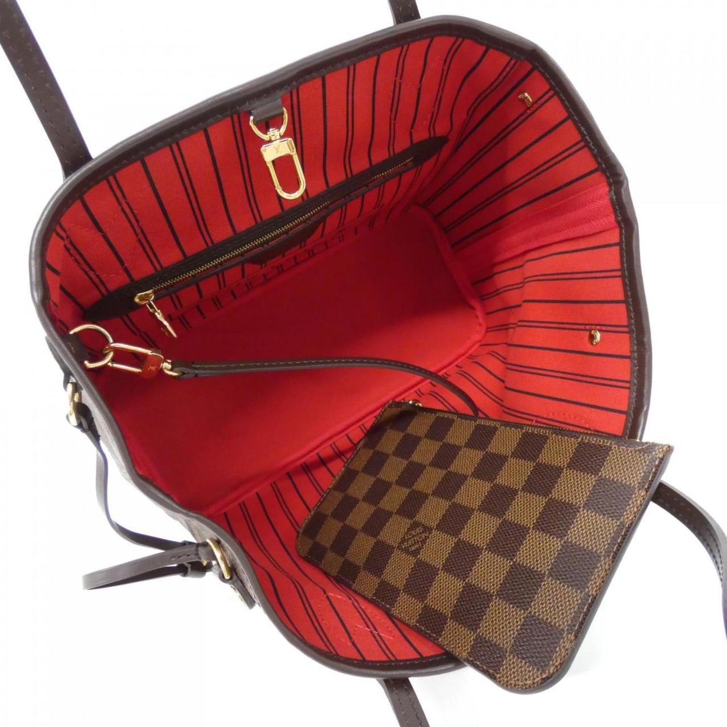 Louis Vuitton Coated Canvas Brown Handbags