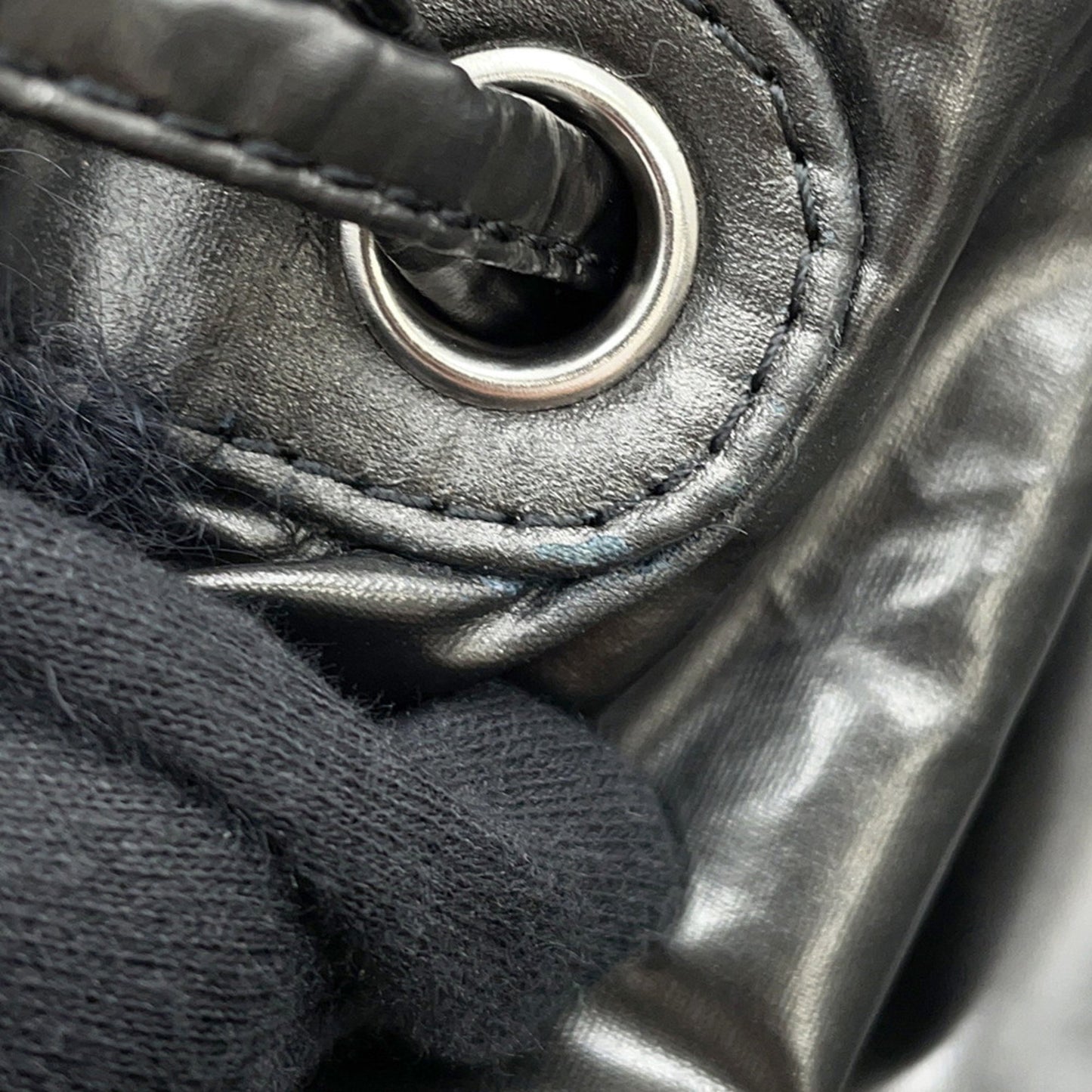Chanel Nylon Black Shoulder Bags