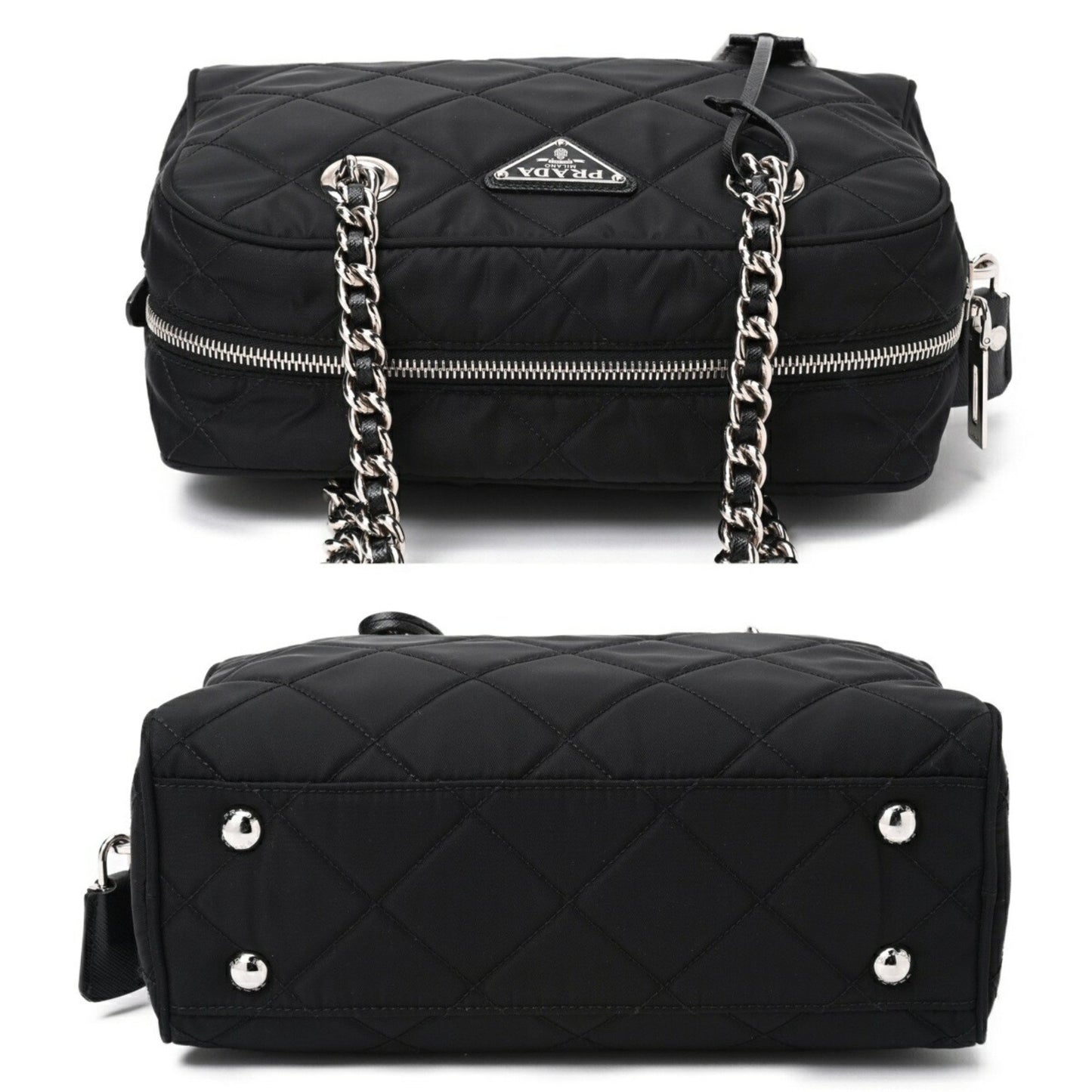 Prada Nylon Black Travel Bags