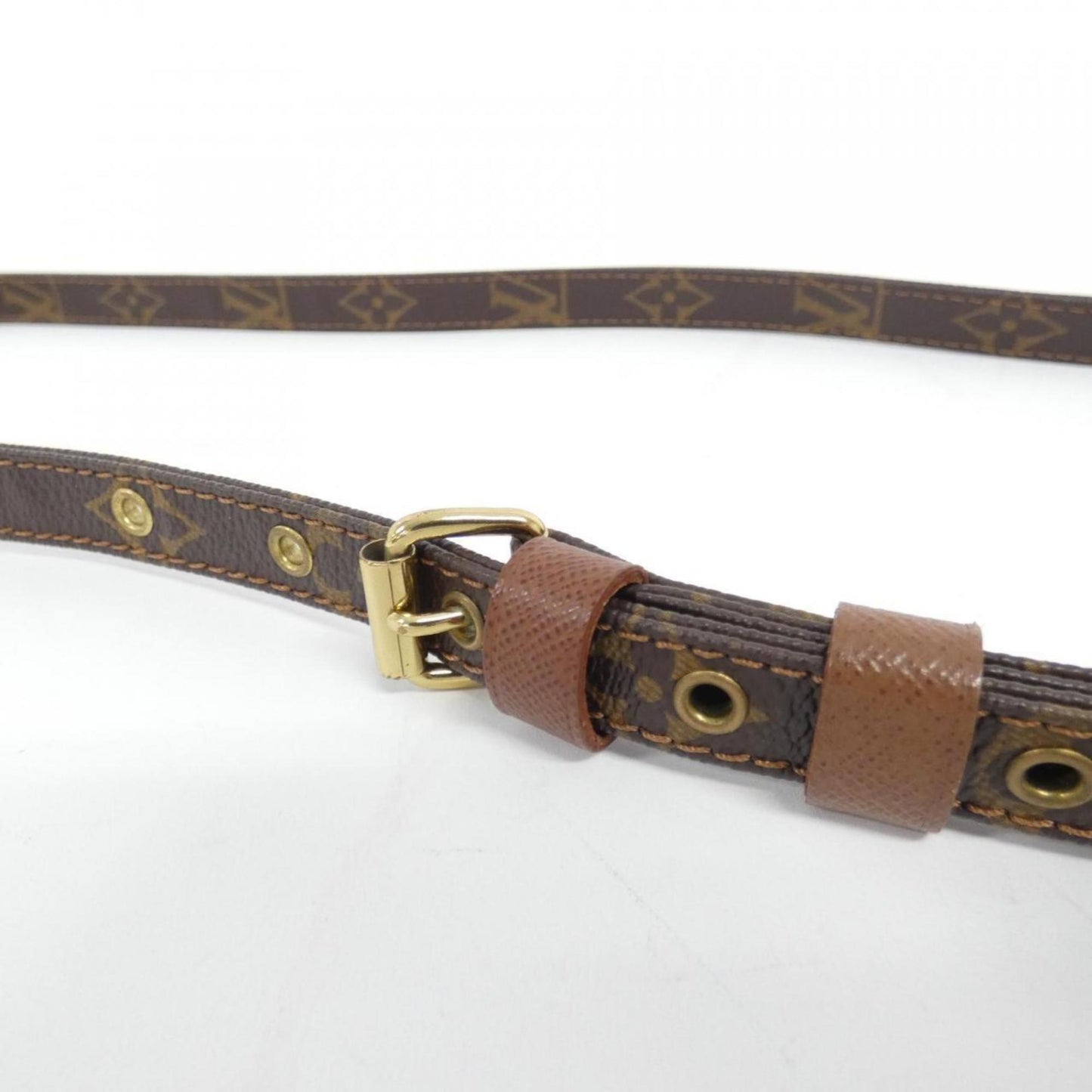 Louis Vuitton Coated Canvas Brown Shoulder Bags