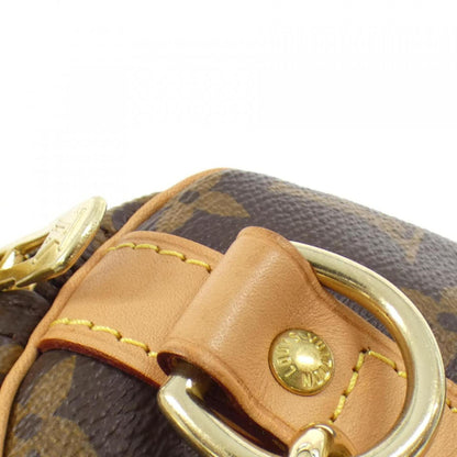 Louis Vuitton Coated Canvas Brown Travel Bags
