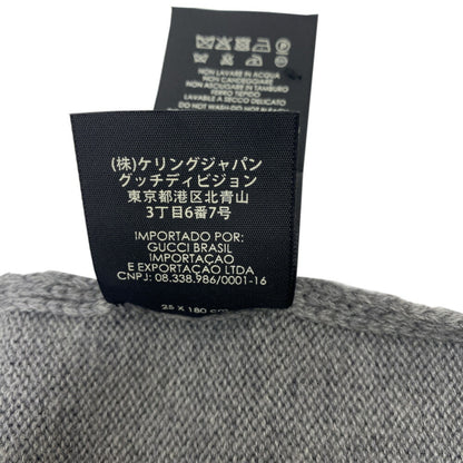 Gucci Wool Gray Scarves