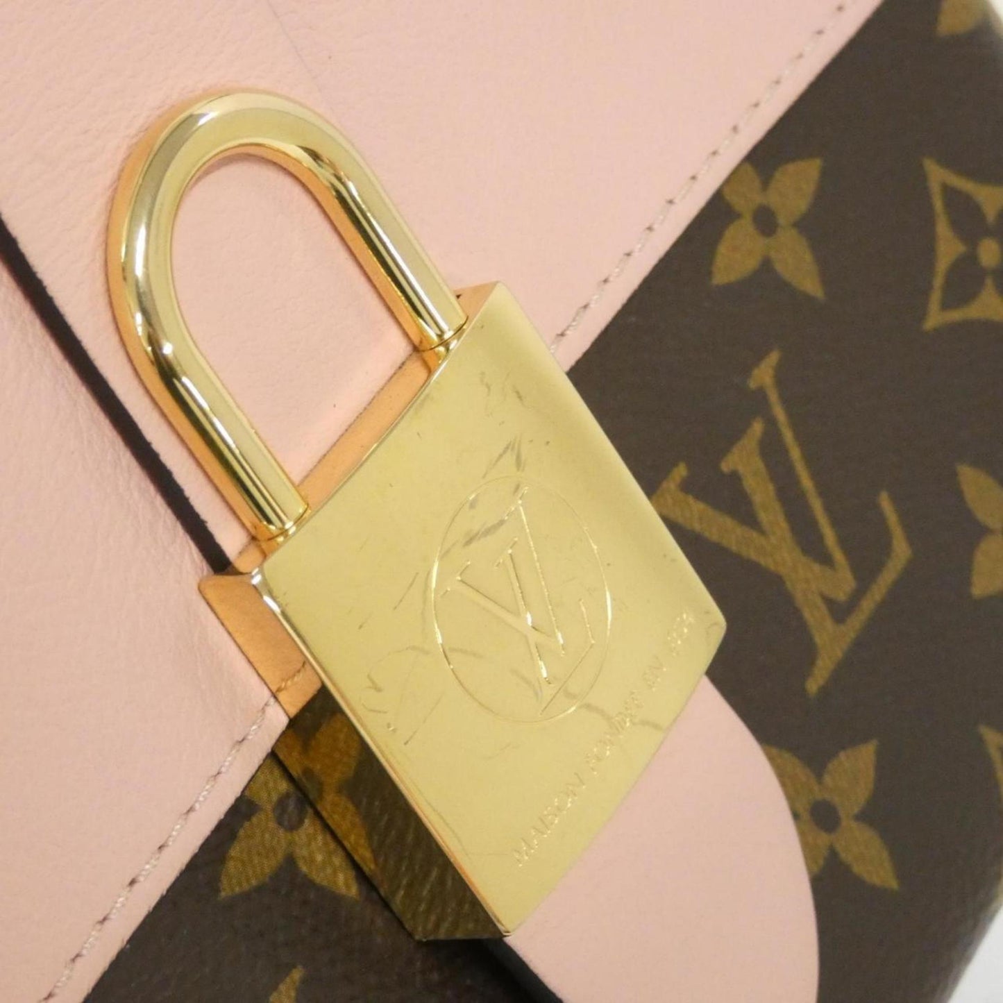 Louis Vuitton Coated Canvas Brown Handbags