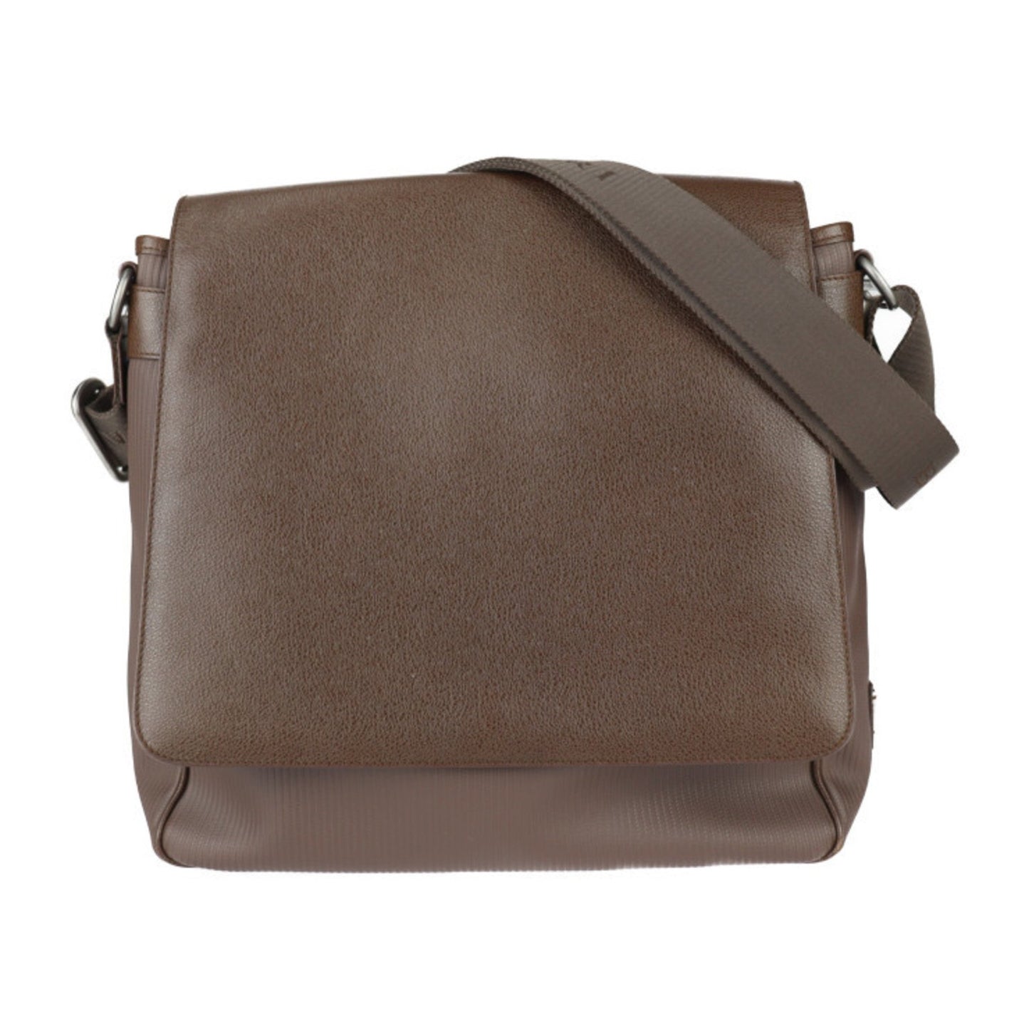 Bvlgari Pvc Brown Shoulder Bags
