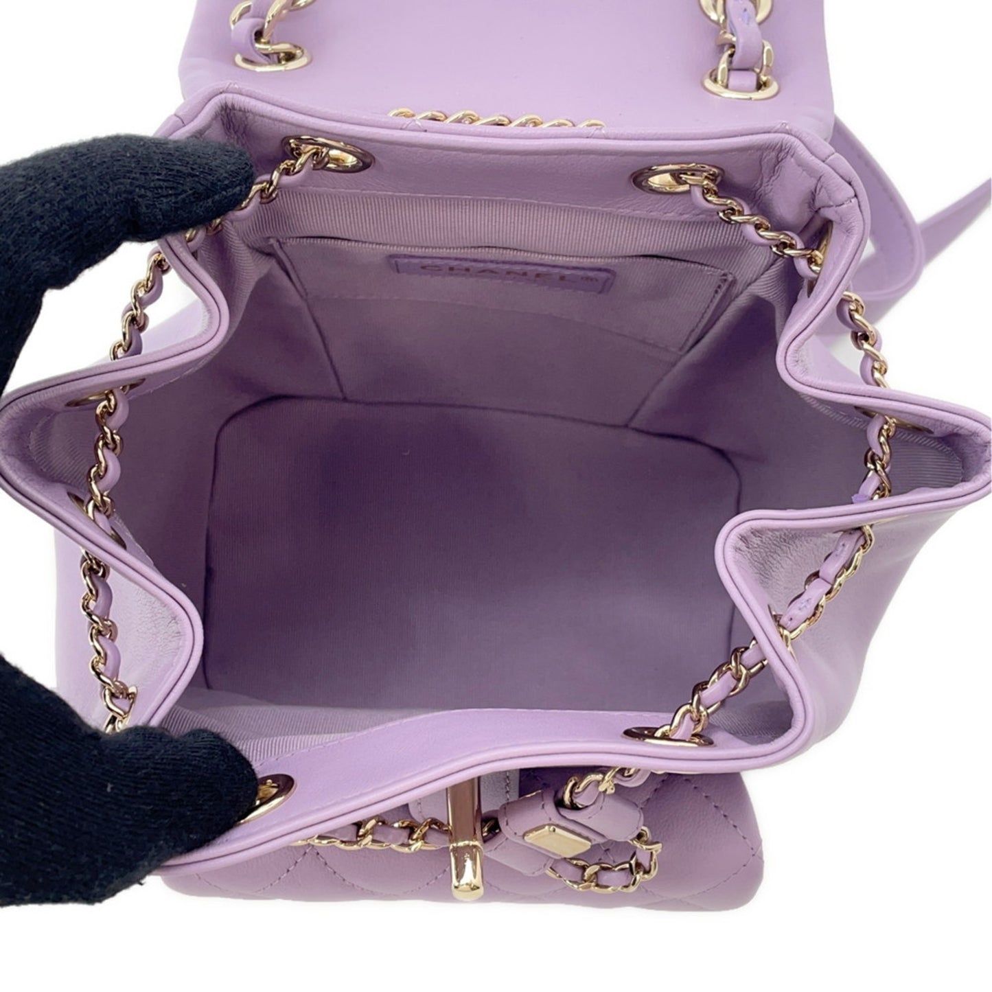 Chanel Others Purple Backpacks
