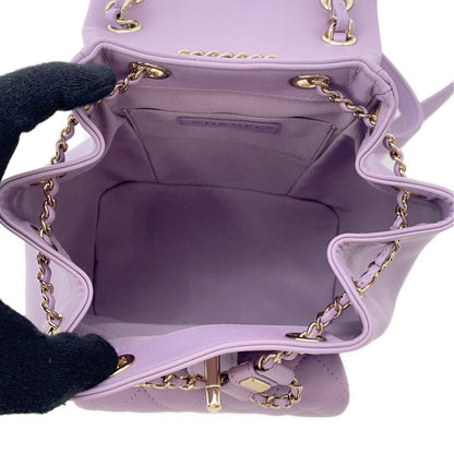 Chanel Others Purple Backpacks