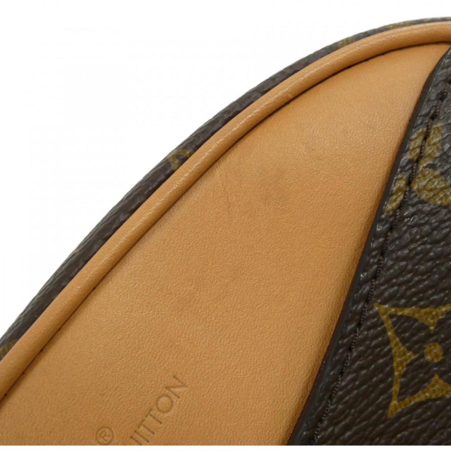 Louis Vuitton Coated Canvas Brown Shoulder Bags