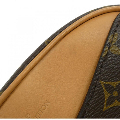 Louis Vuitton Coated Canvas Brown Shoulder Bags