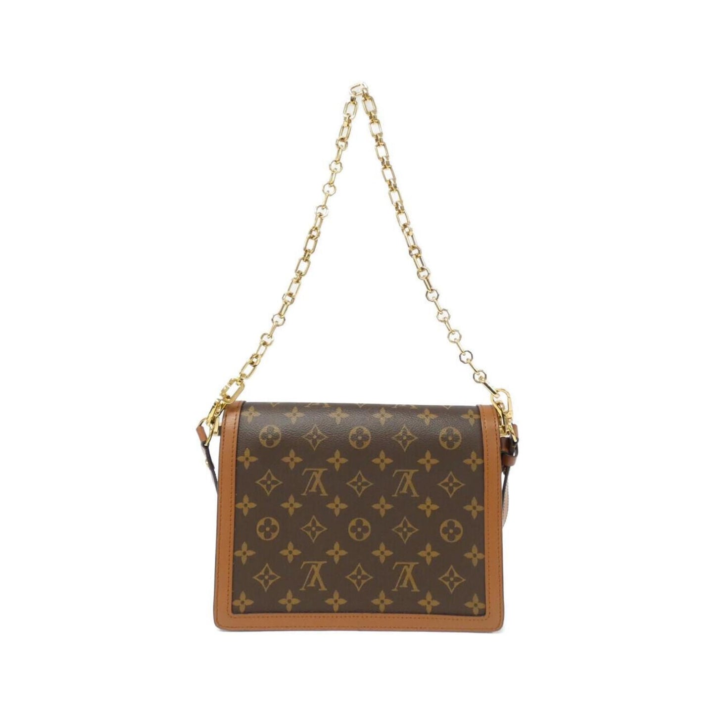 Louis Vuitton Coated Canvas Brown Shoulder Bags